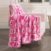 Plush Oversized Throw Blanket, 60″ X 90″