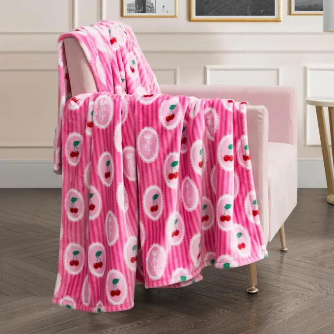Plush Oversized Throw Blanket, 60″ X 90″
