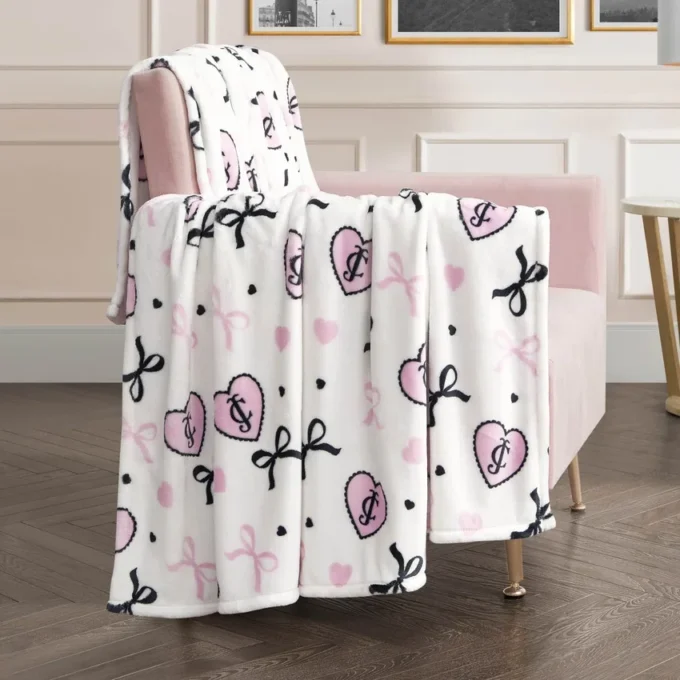 Plush Oversized Throw Blanket, 60″ X 90″