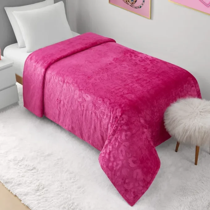 Plush Oversized Throw Blanket, 60″ X 90″
