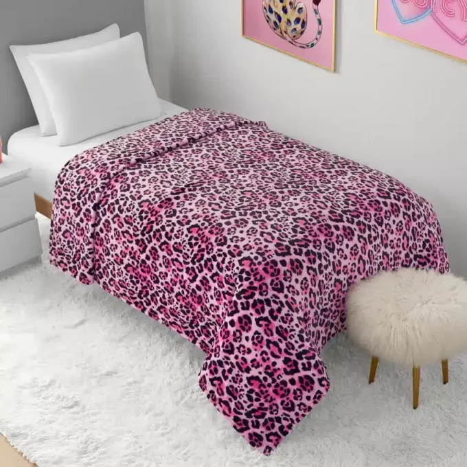 Plush Oversized Throw Blanket, 60″ X 90″