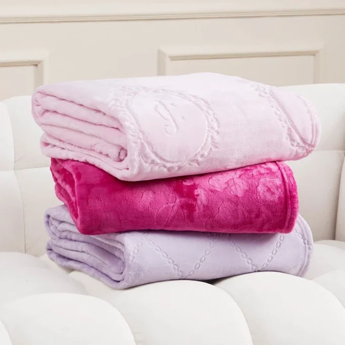 Plush Oversized Throw Blanket, 60″ X 90″