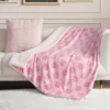 Plush Reversible Sherpa Throw Blanket