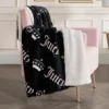 Plush Reversible Sherpa Throw Blanket