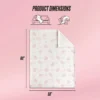 Plush Reversible Sherpa Throw Blanket