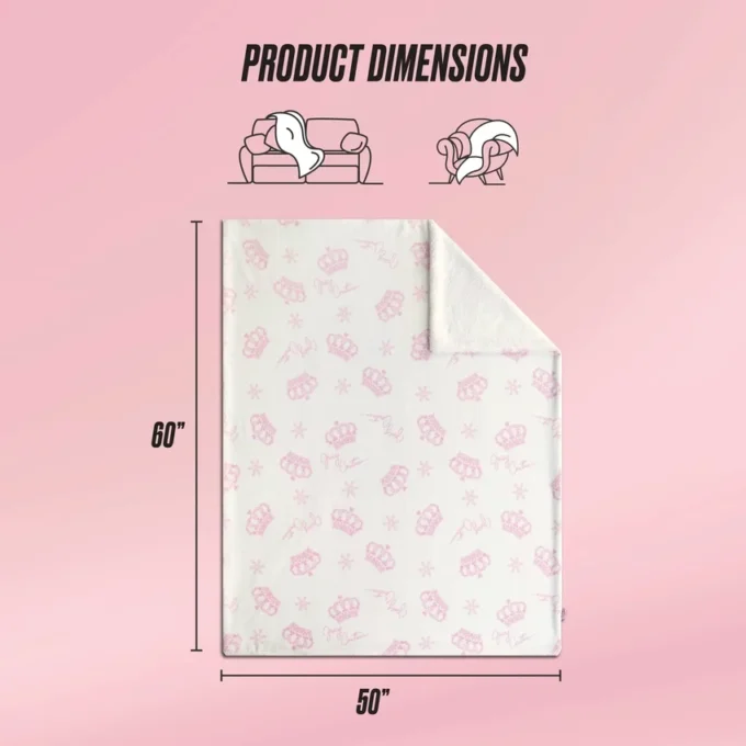 Plush Reversible Sherpa Throw Blanket