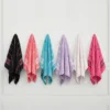 Plush Stripe Bath Towel Set
