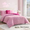 Plush Trellis Link Reversible Comforter Set