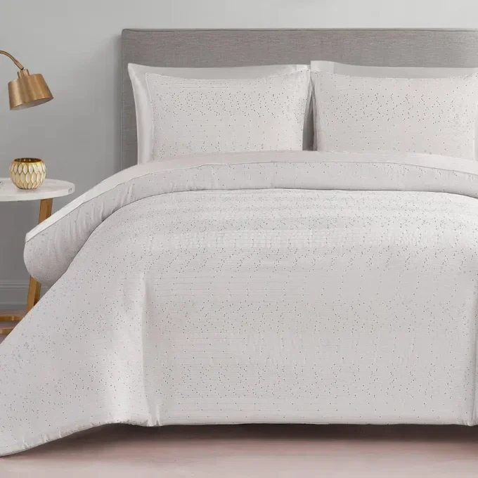 Queenie Sequin Comforter Set