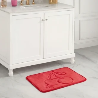 Quilted Memory Foam Bath Mat, 17″ X 24″