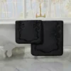 Quilted Memory Foam Bath Mat 2-Piece Set