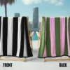 Reversible Cabana Cotton Beach Towel Reversible Cabana Cotton Beach Towel
