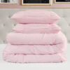 Ribbon Ruched Comforter Set