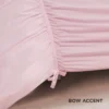 Ribbon Ruched Comforter Set