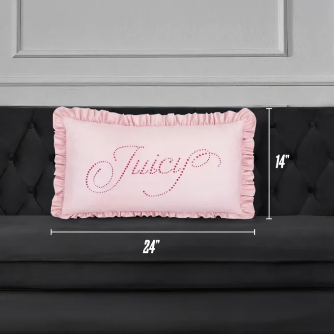 Ruffle Decorative Pillow