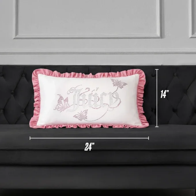 Ruffle Decorative Pillow