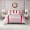 Satin Velvet Stripe Duvet Set Satin Velvet Stripe Duvet Set