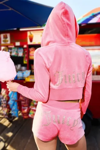 Scottie Big Bling Velour Shorts