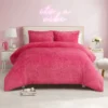 Shaggy Faux Fur Comforter Set Shaggy Faux Fur Comforter Set