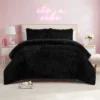 Shaggy Faux Fur Comforter Set Shaggy Faux Fur Comforter Set