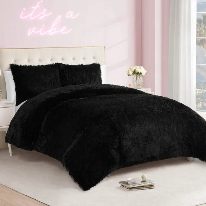 Shaggy Faux Fur Comforter Set Shaggy Faux Fur Comforter Set