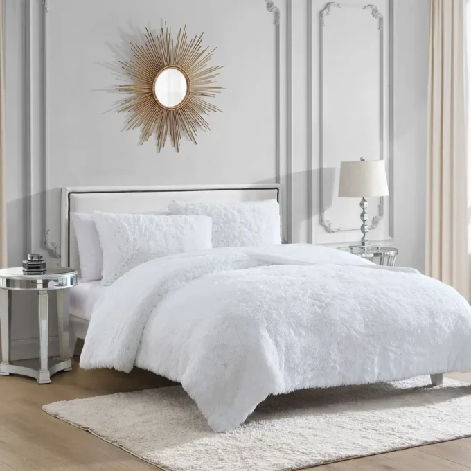 Shaggy Faux Fur Comforter Set Shaggy Faux Fur Comforter Set