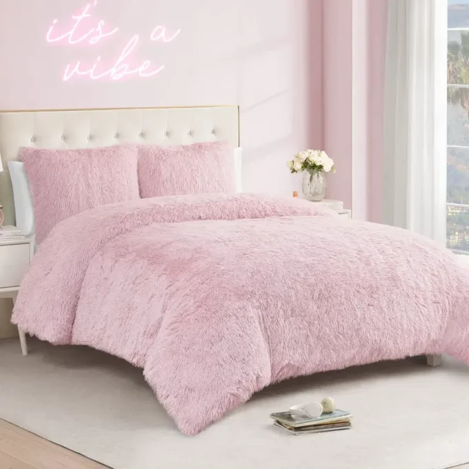 Shaggy Faux Fur Comforter Set Shaggy Faux Fur Comforter Set