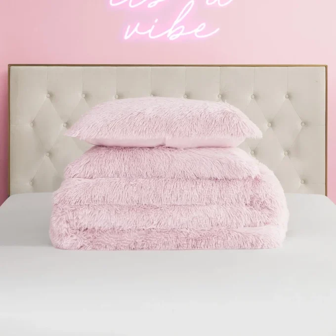 Shaggy Faux Fur Comforter Set Shaggy Faux Fur Comforter Set