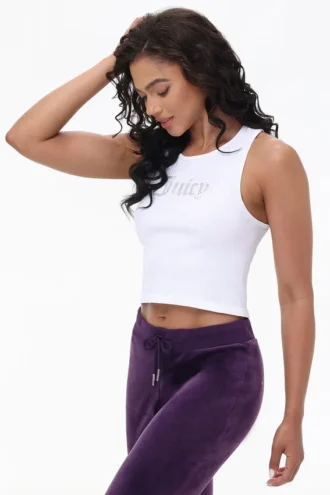 Small Bling High Neck Seamless Crop Tank Small Bling High Neck Seamless Crop Tank