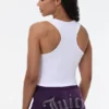 Small Bling High Neck Seamless Crop Tank