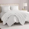 Solid Plush Throw Blanket