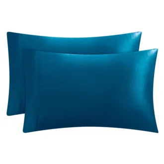 Solid Satin Pillow Case Set Solid Satin Pillow Case Set