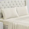 Solid Satin Pillow Case Set