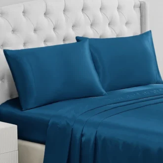 Solid Satin Pillow Case Set Solid Satin Pillow Case Set