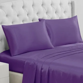 Solid Satin Pillow Case Set Solid Satin Pillow Case Set