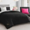 Solid Velour Comforter Set