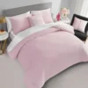 Solid Velour Comforter Set