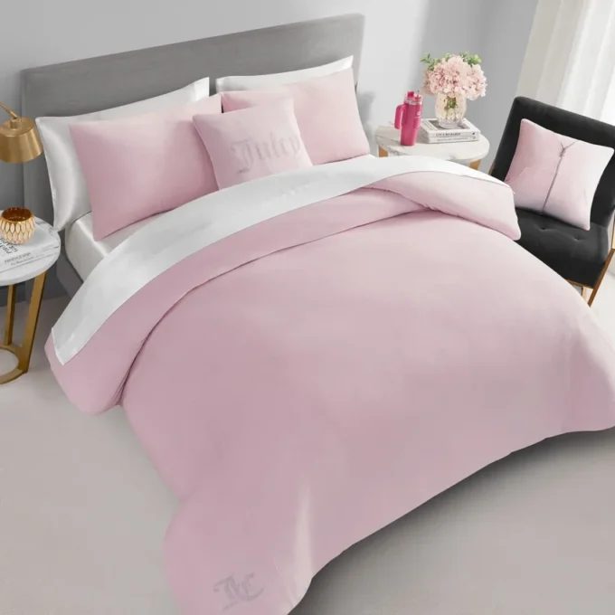 Solid Velour Comforter Set
