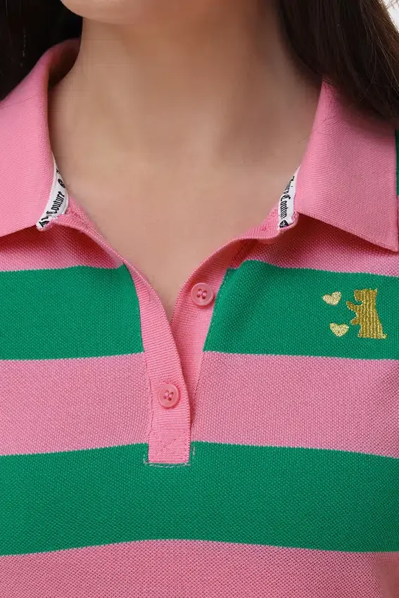 Stripe Embroidered Baby Polo Stripe Embroidered Baby Polo