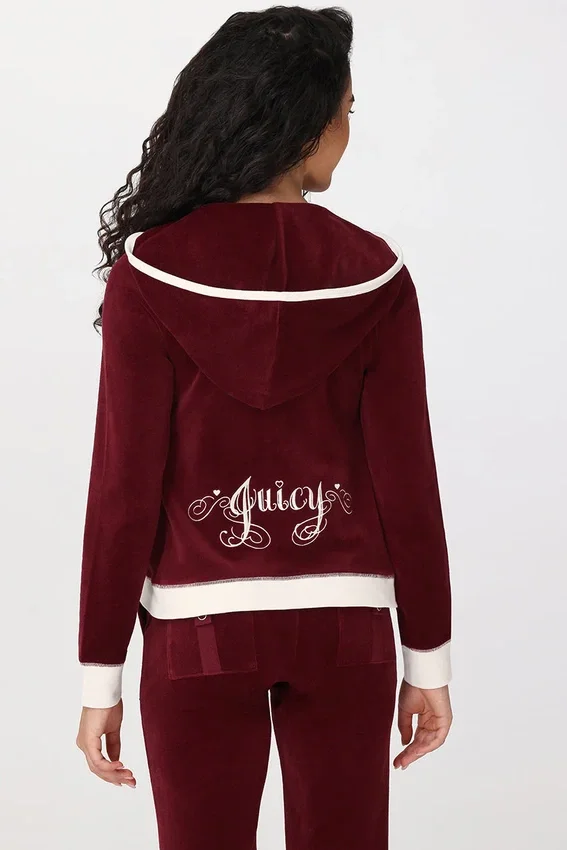Sweetheart Cotton Velour Hoodie Sweetheart Cotton Velour Hoodie
