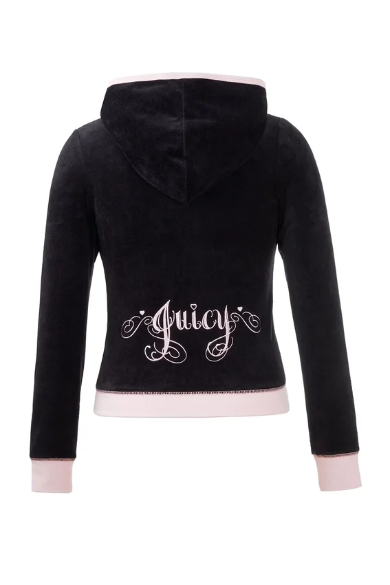 Sweetheart Cotton Velour Hoodie Sweetheart Cotton Velour Hoodie