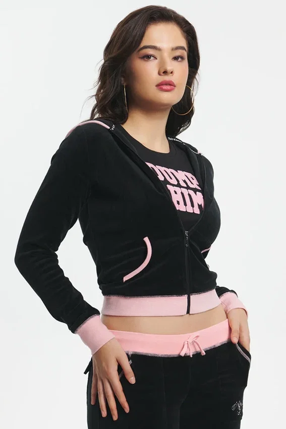 Sweetheart Cotton Velour Hoodie Sweetheart Cotton Velour Hoodie