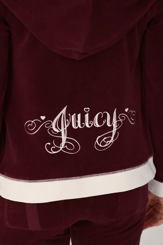 Sweetheart Cotton Velour Hoodie Sweetheart Cotton Velour Hoodie