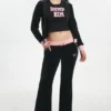 Sweetheart Cotton Velour Track Pants Sweetheart Cotton Velour Track Pants