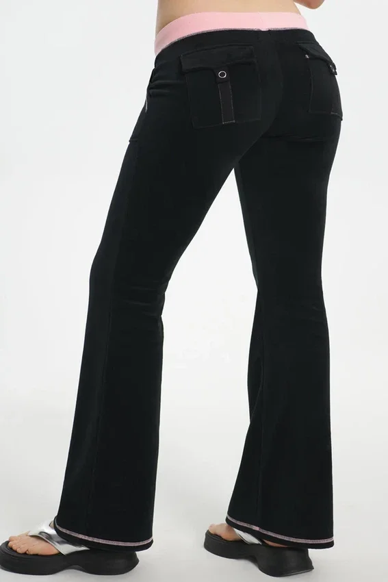Sweetheart Cotton Velour Track Pants Sweetheart Cotton Velour Track Pants