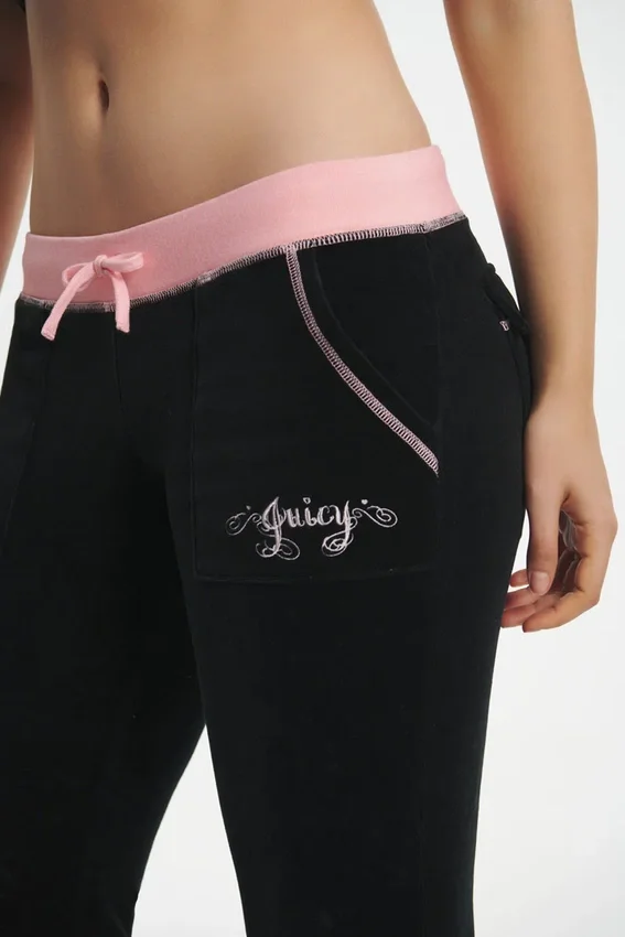 Sweetheart Cotton Velour Track Pants Sweetheart Cotton Velour Track Pants
