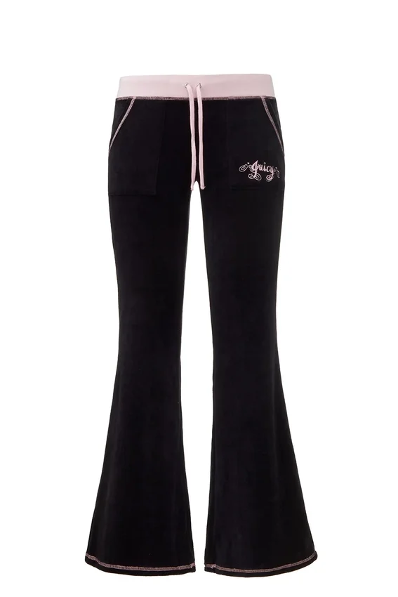 Sweetheart Cotton Velour Track Pants Sweetheart Cotton Velour Track Pants