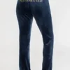 Taurus Customizable Big Bling Velour Track Pants