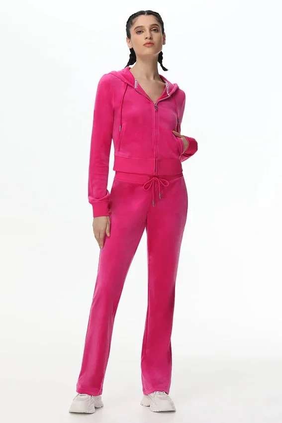 Technicolor Customizable Big Bling Velour Hoodie Technicolor Customizable Big Bling Velour Hoodie
