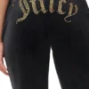 Technicolor Customizable Big Bling Velour Track Pants